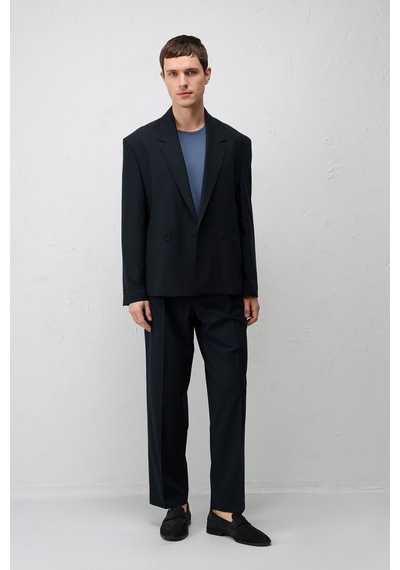 Antioch Relaxed Fit Erkek Blazer Ceket Lacivert