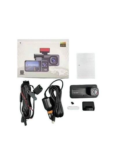 1080p Full Hd Dvr Araç İçi Kayıt Dash Cam Ön Arka Çift Kameralı Mikrofonlu