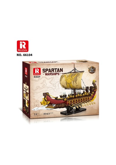 Reobrix Spartan Warship 66104 Brick Yapım Seti