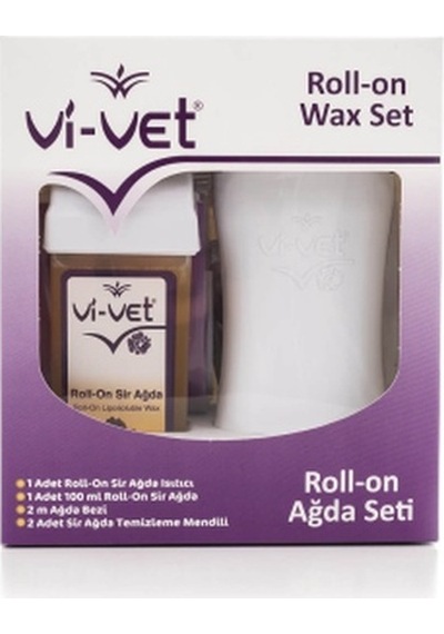 Vi-Vet Kartuş Roll-On Ağda Seti