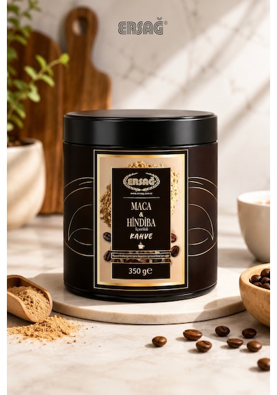 Maca Ve Hindiba İçerikli Çözünebilir Kahve Karışımı 350 Gr