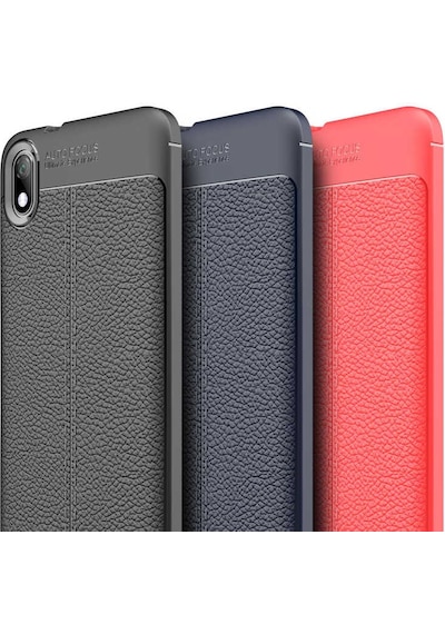 Xiaomi Redmi 7a Kılıf Zore Niss Silikon Kapak Kırmızı