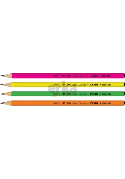 Faber-castell Candy Mercanlı Kurşunkalem 72'li 5244116872 Renkli