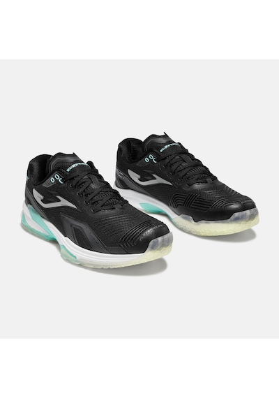 Joma Telcs2601c Electric Toprak Kort Erkek Tenis Ayakkabısı - Siyah/mavi