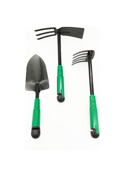 Spring Garden Hobby Bahçe Seti 3'lü Kürek Tırmık Çapak