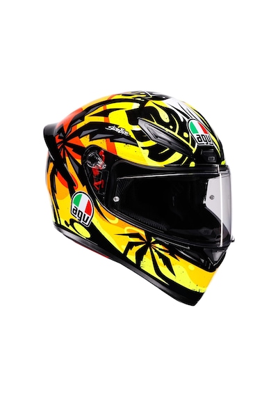 Agv K1s Tropicrush Kapalı Kask Sarı-siyah
