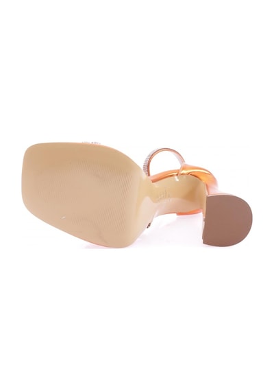 Dgn 3581-23y Kadin Kristal Taşli Çapraz Bantli Kalin Topuklu Sandalet 3581-2271-R13774 Turuncu Dgn 3581-23y Kadin Kristal Taşli Çapraz Bantli Kalin Topuklu Sandalet 3581-2271-R13774 Turuncu