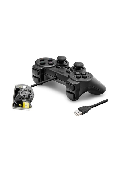 Pc Uyumlu Kablolu Usb Gamepad Oyun Kolu - Siyah W201s Evimdeyokyok