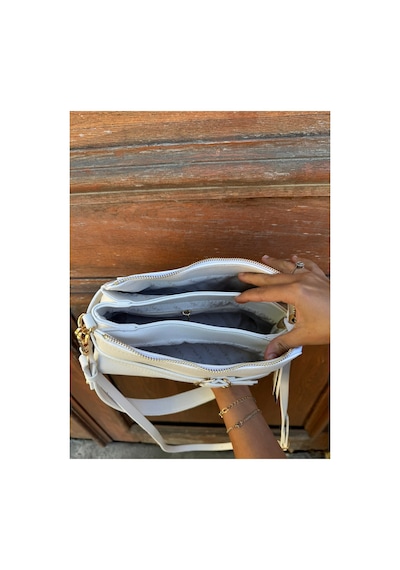 Just Polo Kadın Yeni Sezon Gold Aksesuarlı Ayarlanabilir Askılı Şık El Ve Omuz Çantası Shopper Kum