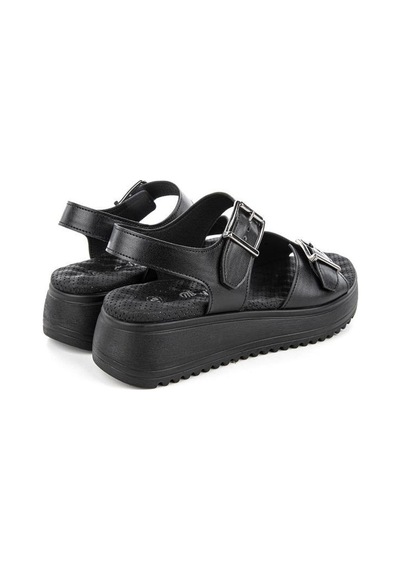 Muya Beebi 34213-001 Anatomik Taban Kadın Sandalet Siyah 36-40 001