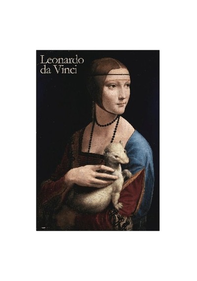 Leonardo Da Vinci - Kakımlı Kadın - Poster
