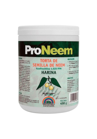 Trabe Proneem Torta De Neem 450 G Bitkiler İçin Organik Böcek Küf Ve Mantar İlaçı-867 Diğer