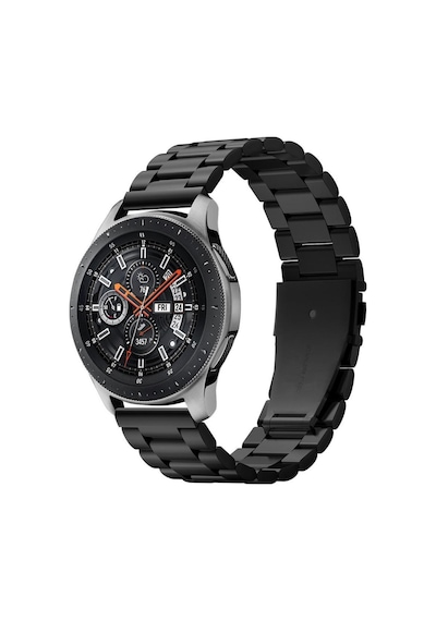 Samsung Galaxy Uyumlu Watch Gear S3 (46 Mm) Paslanmaz Metal Kordon (478639624)