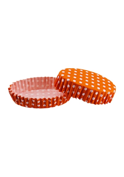 Cupcake Kalıbı Pet Kapsül Oval Model Kek Kalıbı 100 Adet F11 P N11.1236