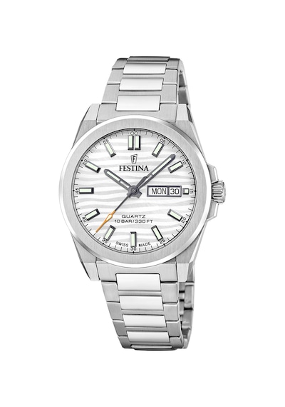 Festına Swıss Dune Sılver F20073/1 Classıques Erkek Kol Saati Gümüş