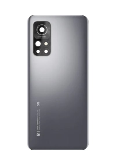 Xiaomi Mi 10t Pro Füme Kamera Camlı Arka Cam Batarya Pil Kapağı Telefon Arka Kapak 86252361