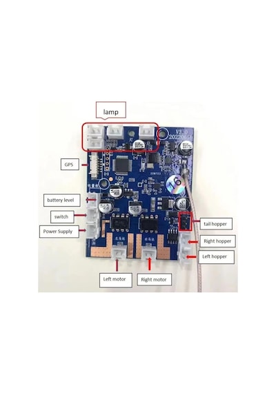 Sazan Yemleme (TEKNE VE BOT)beyin 16 Konum Gps Model Mavi