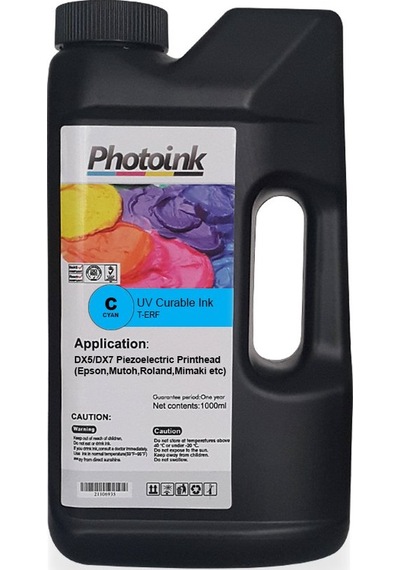Dx5 ve Dx7/5113 Kafalar için 1000 ML Mavi Cyan Uv Mürekkep (Sert