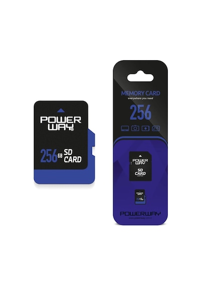 Powerway Pwr-256 256gb Micro Sd Hafıza Kartı Adaptör Dahil