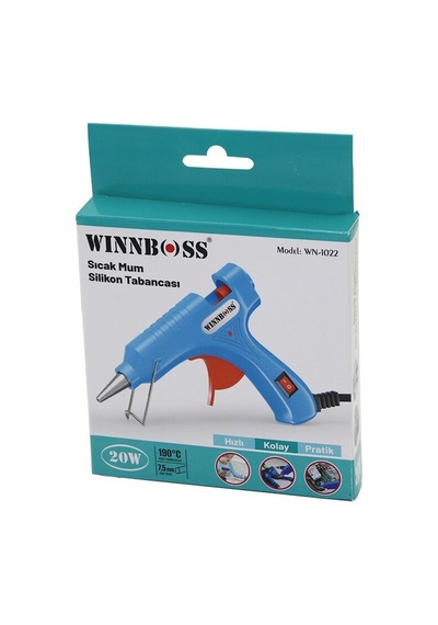 Winnboss Wn-1022 Silikon Tabancası 20w Sıcak İnce Mum Anahtarlı