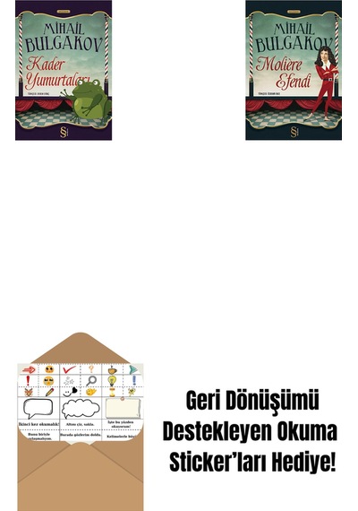 Kader Yumurtaları + Moliere Efendi + Okuma Sticker'ları