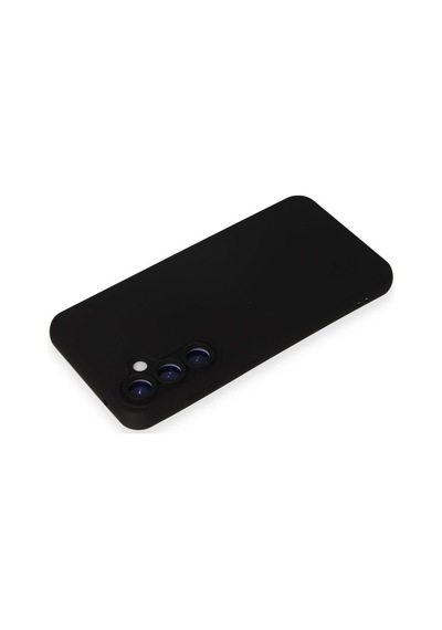 Samsung Galaxy  Uyumlu - S24 Kılıf Nano İçi Kadife Silikon - Siyah