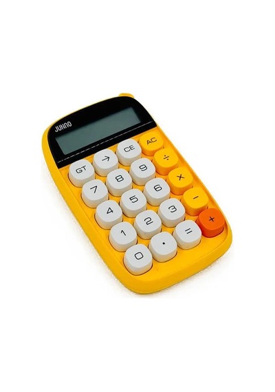 Lb Zr734 Jn-660 Junno Sarı Hesap Makinesi Çok Renkli