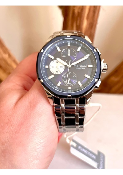 Ferrucci Fc70254 Function Erkek Kol Saati Silver Renk Çelik