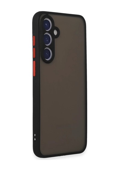 Samsung Uyumlu Galaxy S23 Fe Uyumlu Kılıf Montreal Silikon Kapak - Siyah