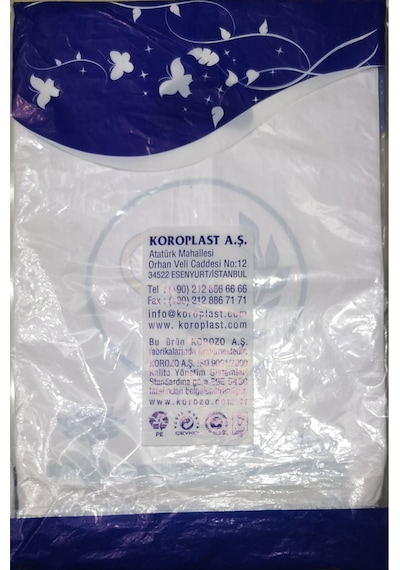 Baskılı Eczane Mini Boy Poşet 20X30Cm 100 Adet