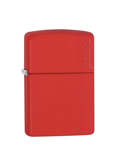 Zippo Çakmak 233Zl Classic Red Matte Lighter Kırmızı Zippo Logolu