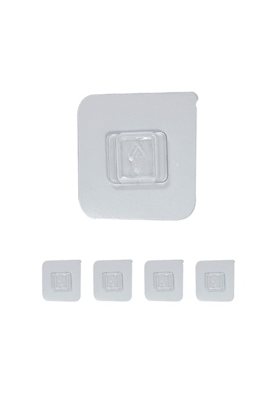 Yedek Yapıştırıcı Sticker Duvar Yapışkan Sihirli Banyo Düzenleyici Yedek Yapıştırıcısı 4 Adet Turunc Diğer