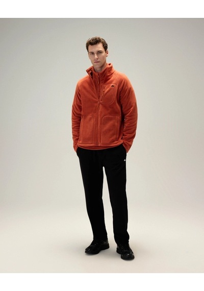 Ellesse 6wm1024-br Erkek Fermuarlı Polar Ceket Kiremit