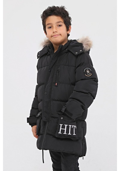 Benitto Kids Erkek Çocuk Mont 51233s-siyah Siyah