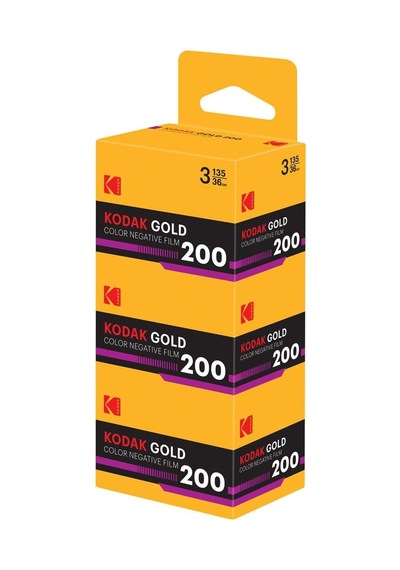 Gold200 35mm 36 Poz Renkli Negatif Analog Fotoğraf Filmi 3'lü Paket 135 Iso 200 Gün Işığı Retro 1980s