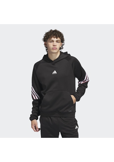Adidas Jn2491 Crazywarm Hoody Erkek Sweatshirt Siyah