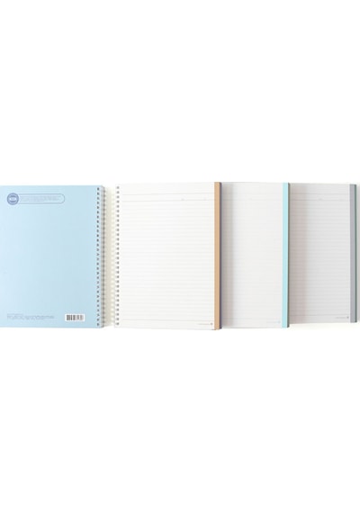 Morning Glory 4500 Çizgili Defter 26x19 Cm Mor 11131-88965