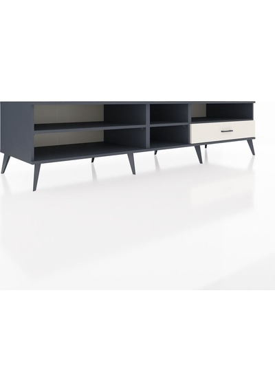 Kronos Tv Ünitesi 3 Raflı Tek Çekmeceli 220x59x51 Antrasit-antrasit/aytaşı Antrasıt/aytası - Antrasıt Kronos Tv Ünitesi 3 Raflı Tek Çekmeceli 220x59x51 Antrasit-antrasit/aytaşı Antrasıt/aytası - Antrasıt
