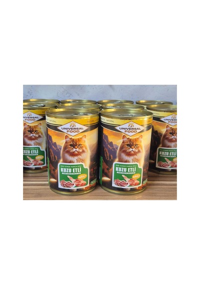 Parça Kuzu Etli Tam Yaş Mama Natural Premıum 2x400 Gr Yetişkin Kedi