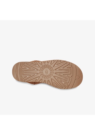 Ugg Classic Ultra Mini Chesnut Kadın Kahverengi Bot Düz 1116109 Kahverengi