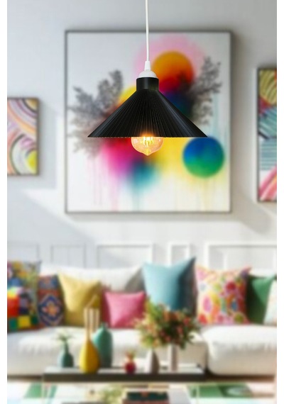 Salon Avize,mutfak Avize,14 Farklı Renk Yatak Odası Avize,pinterest Avize, Bohem Avize E27 Duy Siyah