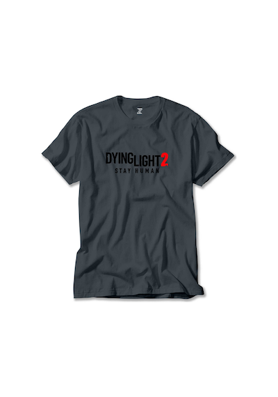 Dying Light 2 Logo Füme Tişört Füme