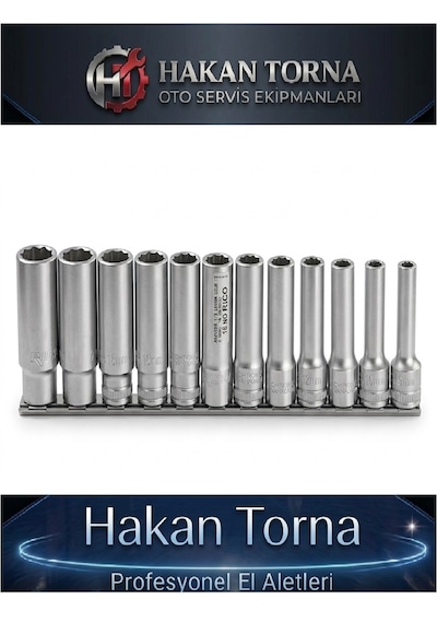 Rico 1/2 Uzun 12 Köşe Yıldız Lokma Takımı 12 Parça
