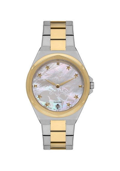 Beverly Hılls Polo Club Kadın Kol Saati Bp3570x.220 Silver-gold Gri