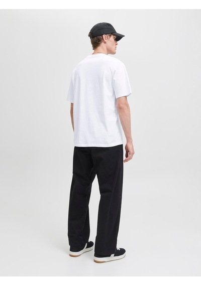 Jack & Jones Jjesoho Tee Ss Crew Neck Noos Erkek T-shirt-31720 Beyaz