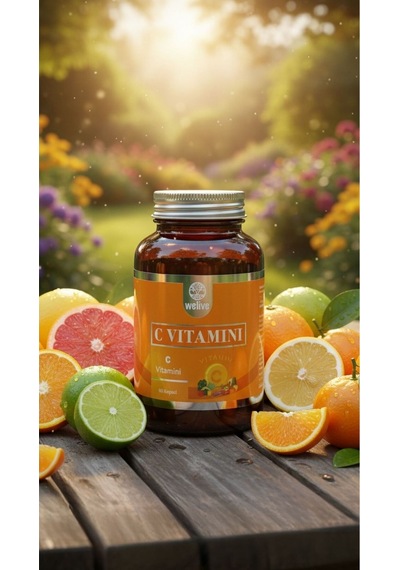 Vitamin C Turunç & Kuşburnu & Zencefil İle Doğal Destek 60 Tablet