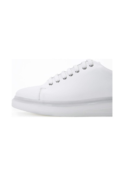 Tamer Tanca Erkek Hakiki Deri Beyaz Sneakers & Spor Ayakkabı 698 1089-5 Erk Ayk Sk23/24 Beyaz