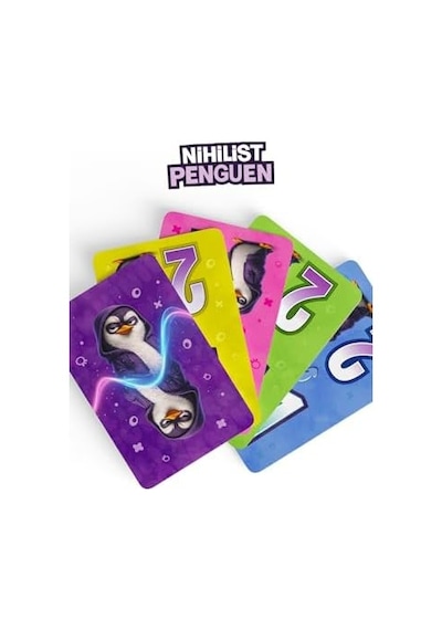 Nihilist Penguen, Eğlenceli Parti Kart Oyunu, 3-8 Oyuncu, 15-20 Dakika