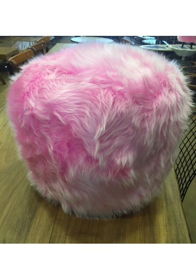 Onurdesign16 Peluş Puf Konforlu Beyaz-Sarı-Pembe-Mavi-Rangarenk Puflar