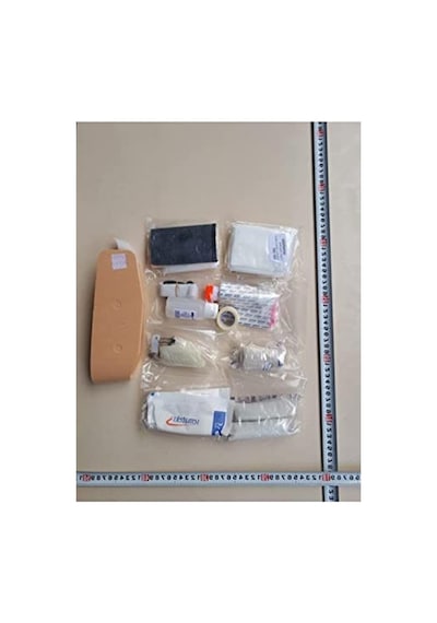 İlk Yardım Çantası, Taşıması Kolay Ve Kullanışlı Ekipman Açık Gri